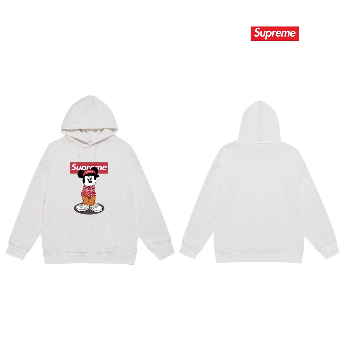 Supreme Unisex Casual Hoodie