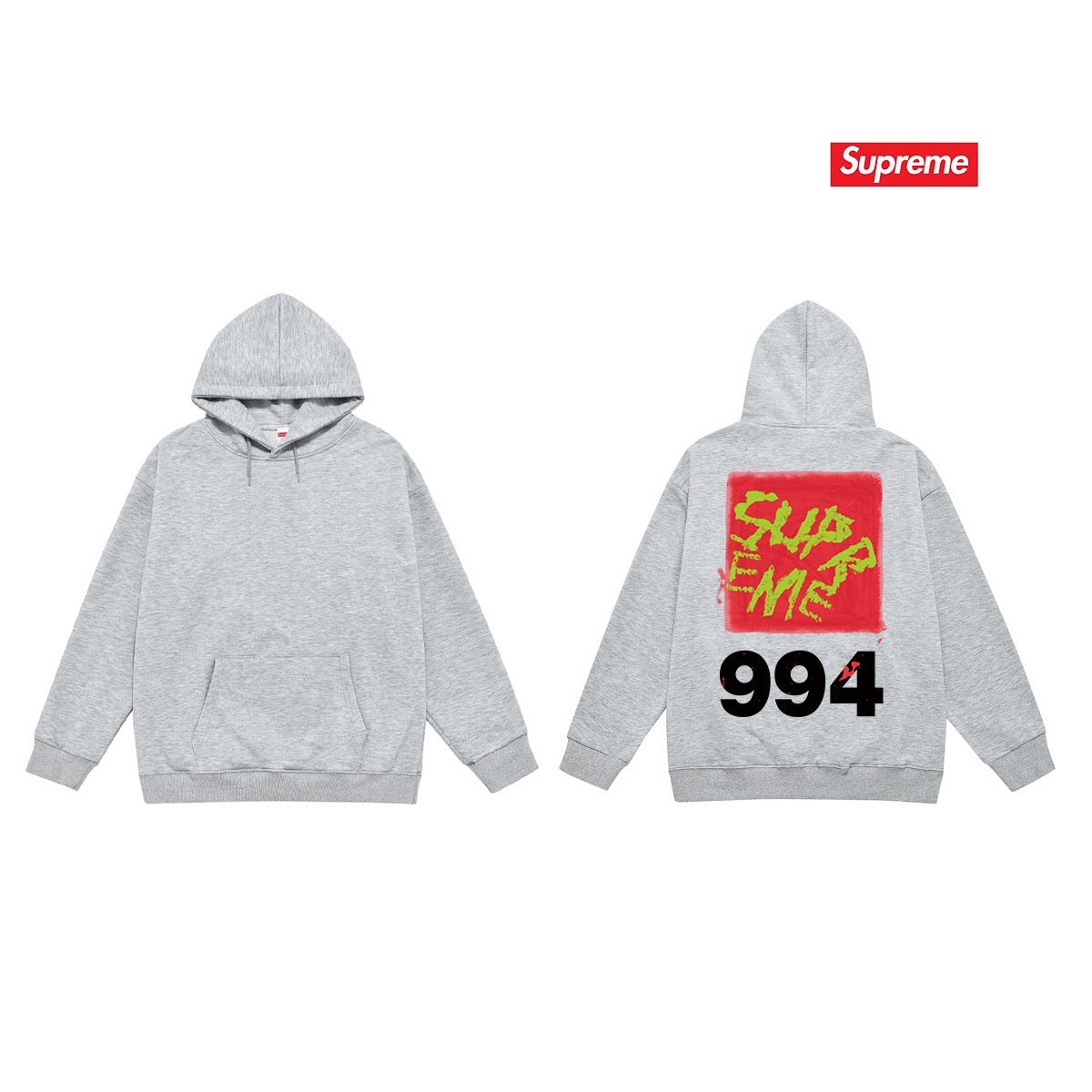 Supreme Unisex Casual Hoodie