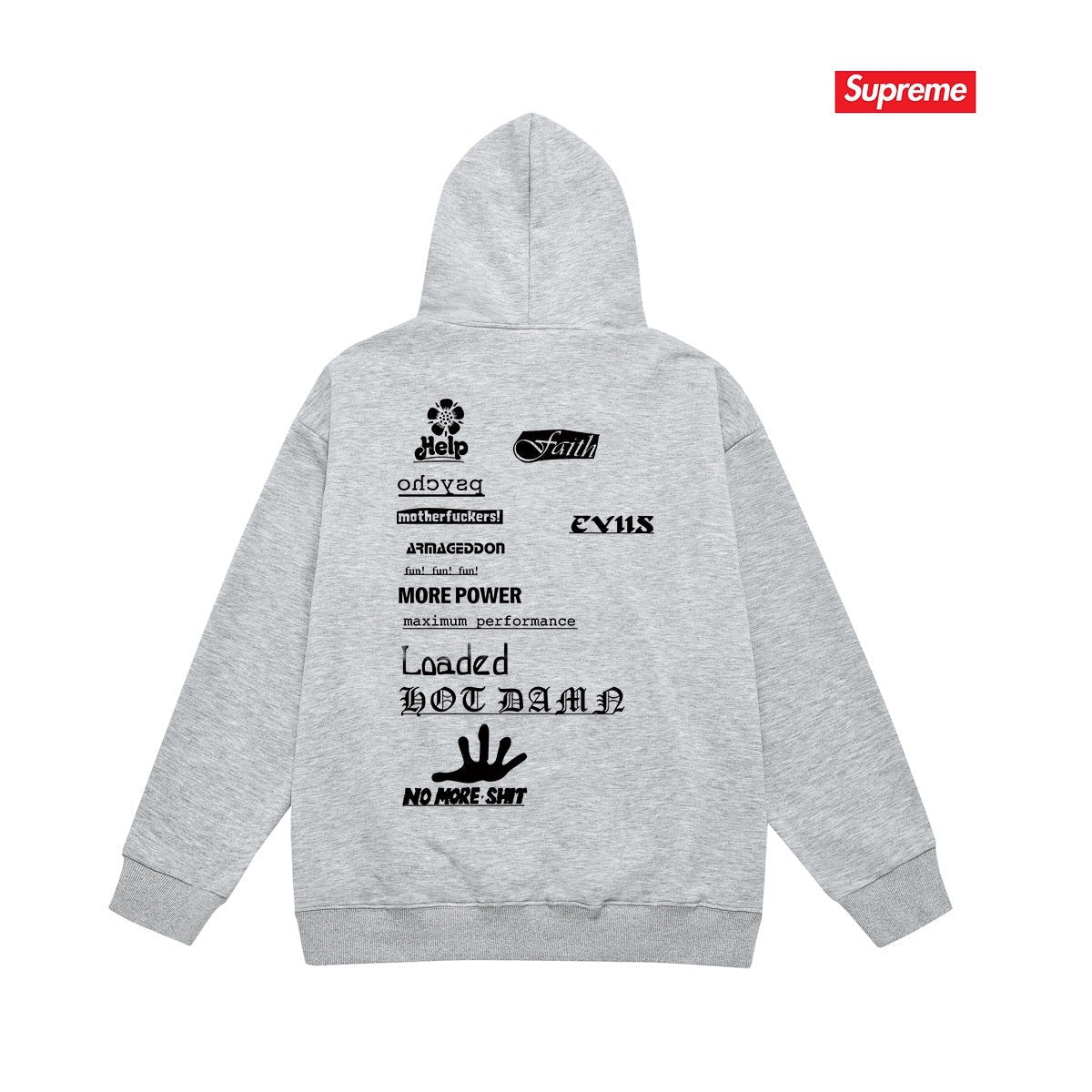 Supreme Unisex Casual Hoodie
