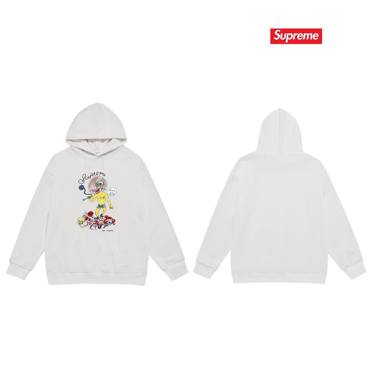 Supreme Unisex Casual Hoodie