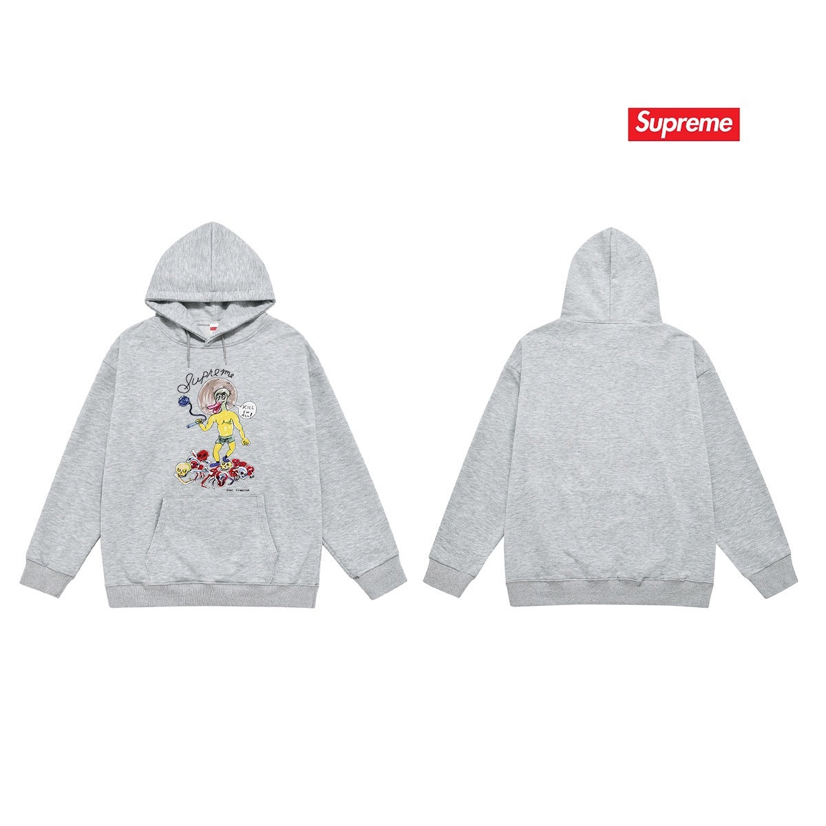 Supreme Unisex Casual Hoodie