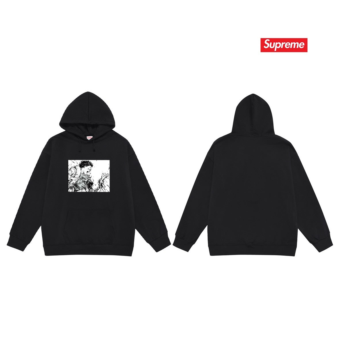 Supreme Unisex Casual Hoodie