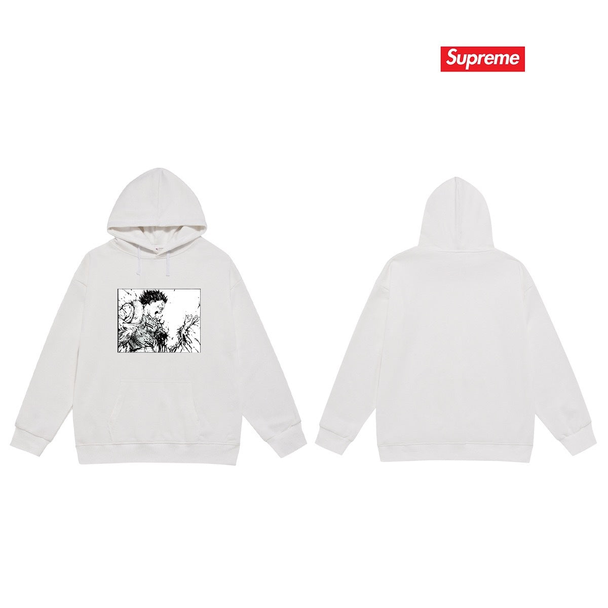 Supreme Unisex Casual Hoodie