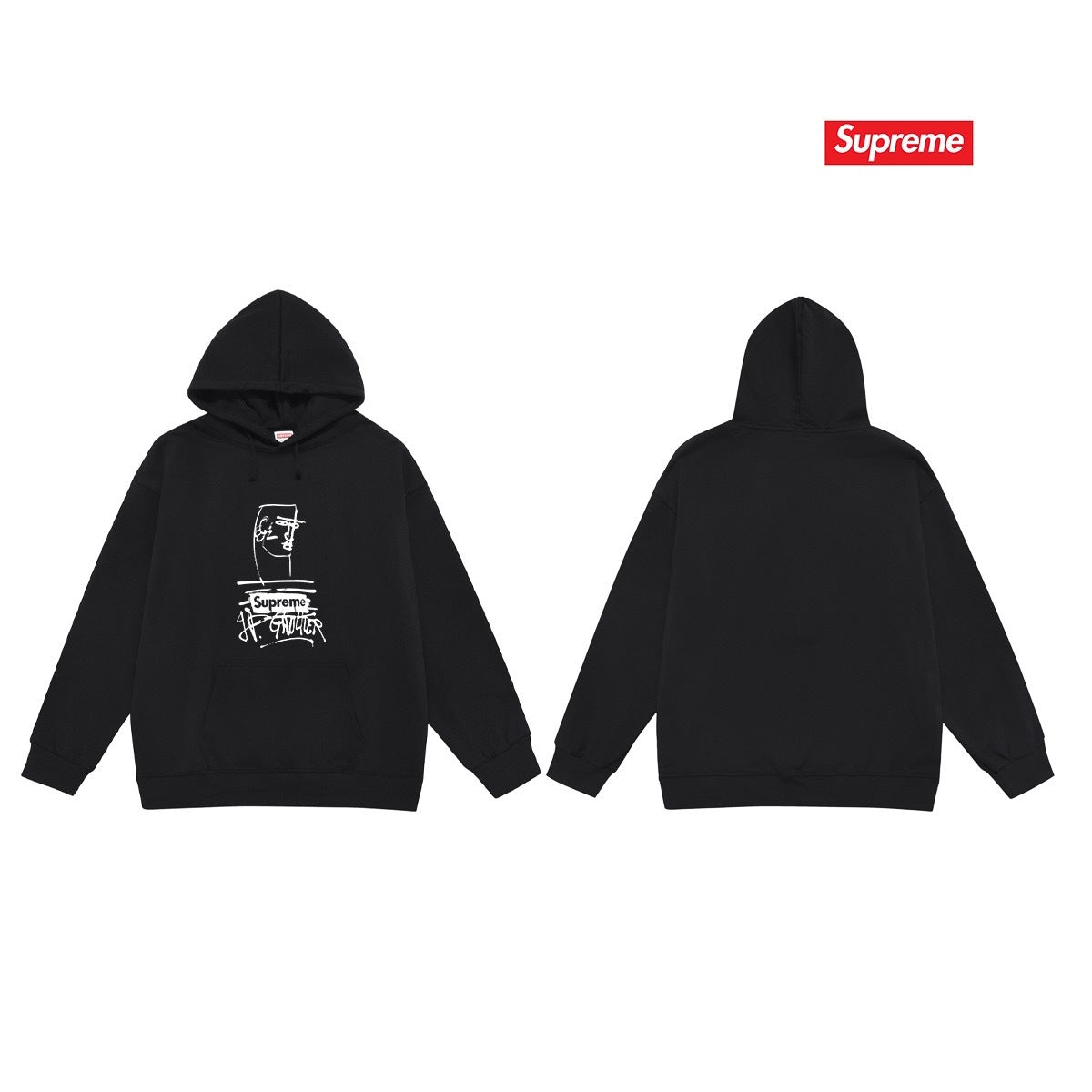 Supreme Unisex Casual Hoodie
