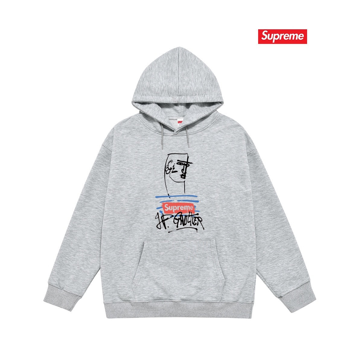 Supreme Unisex Casual Hoodie