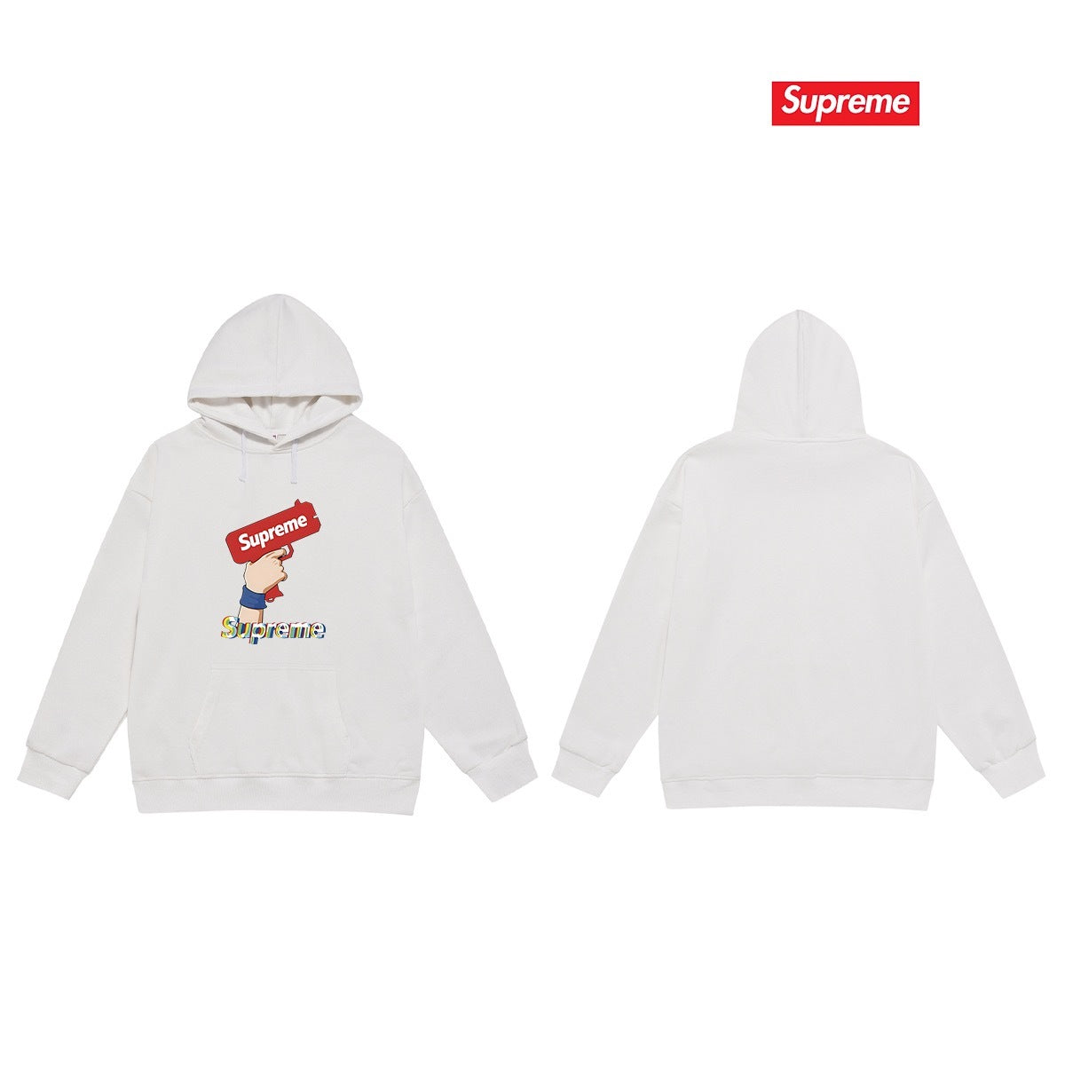 Supreme Unisex Casual Hoodie