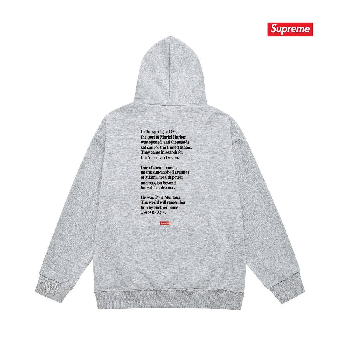 Supreme Unisex Casual Hoodie