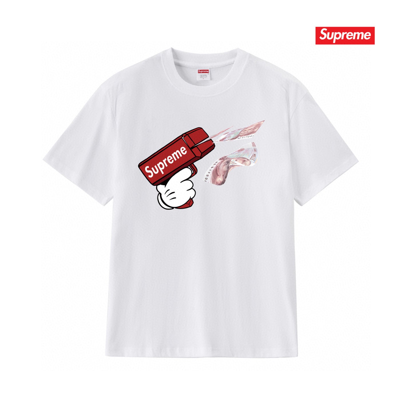 Supreme Casual T-Shirt (Unisex）