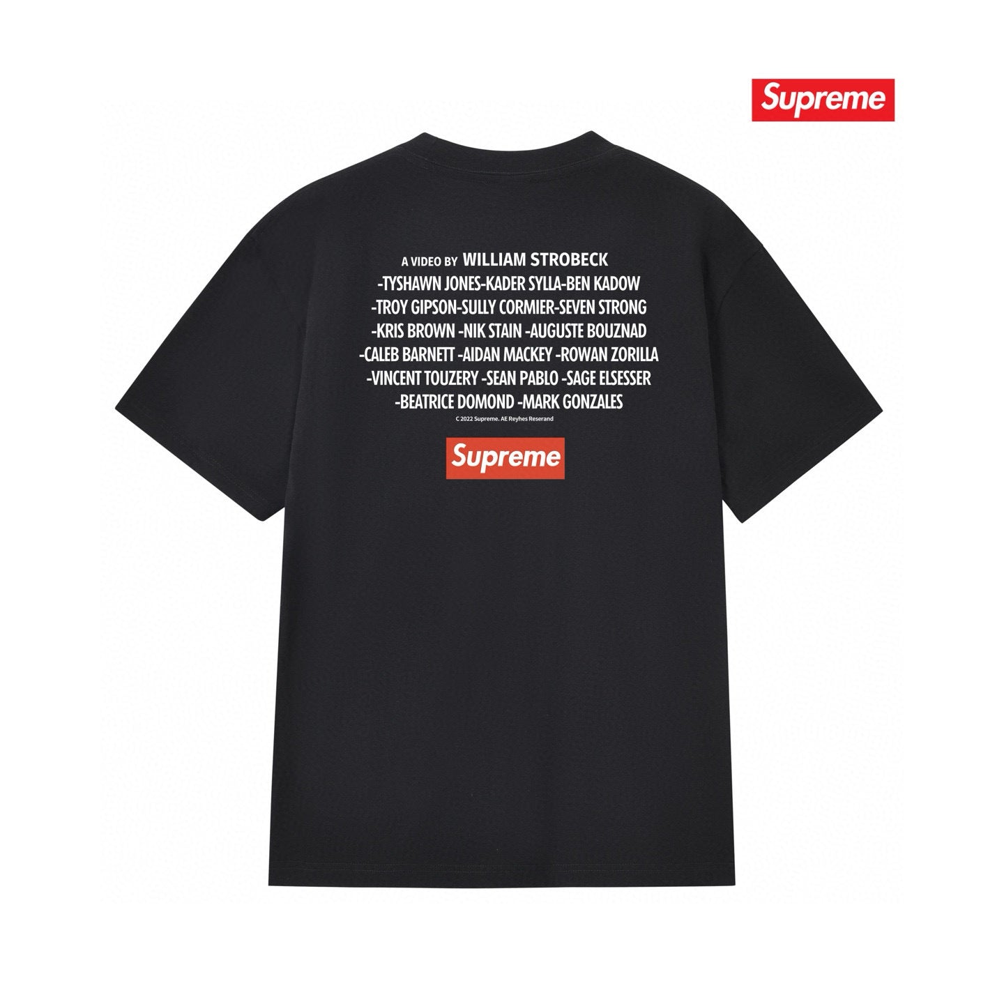 Supreme Casual T-Shirt (Unisex）
