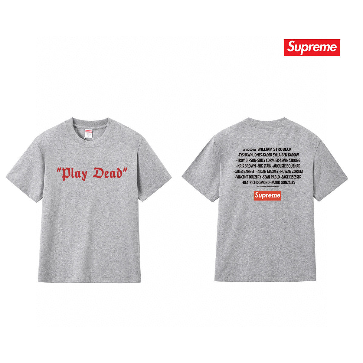 Supreme Casual T-Shirt (Unisex）