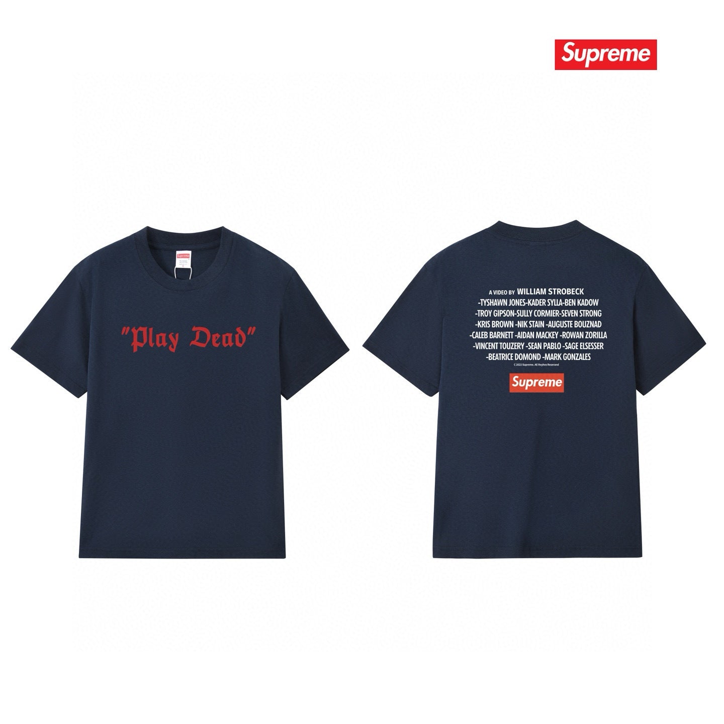 Supreme Casual T-Shirt (Unisex）