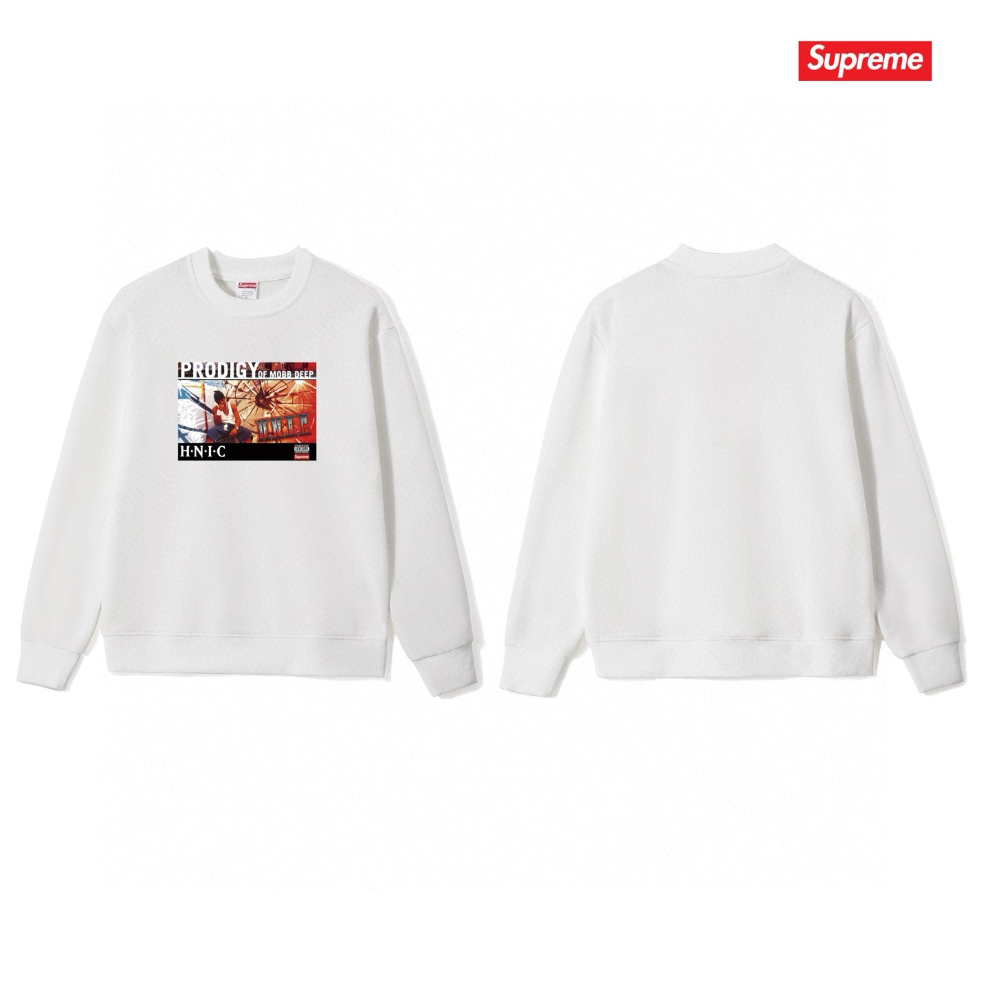 Supreme Unisex Casual Sweatshirt