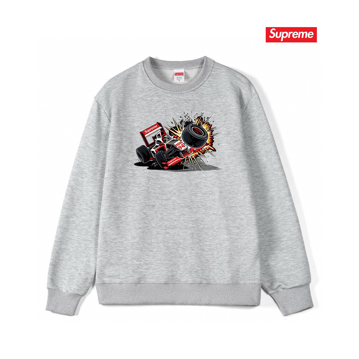 Supreme Unisex Casual Sweatshirt