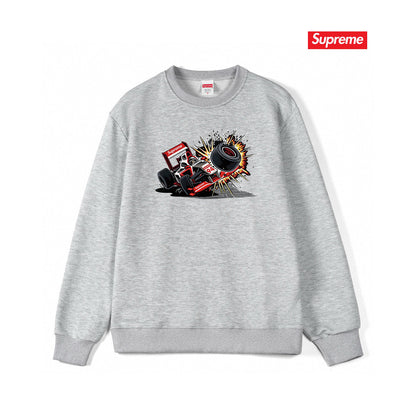 Supreme Unisex Casual Sweatshirt