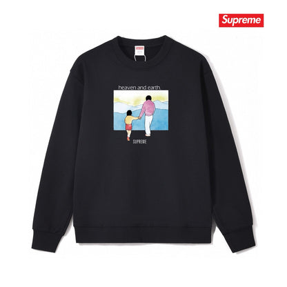 Supreme Unisex Casual Sweatshirt