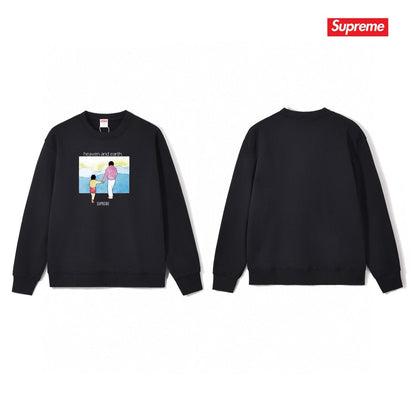 Supreme Unisex Casual Sweatshirt