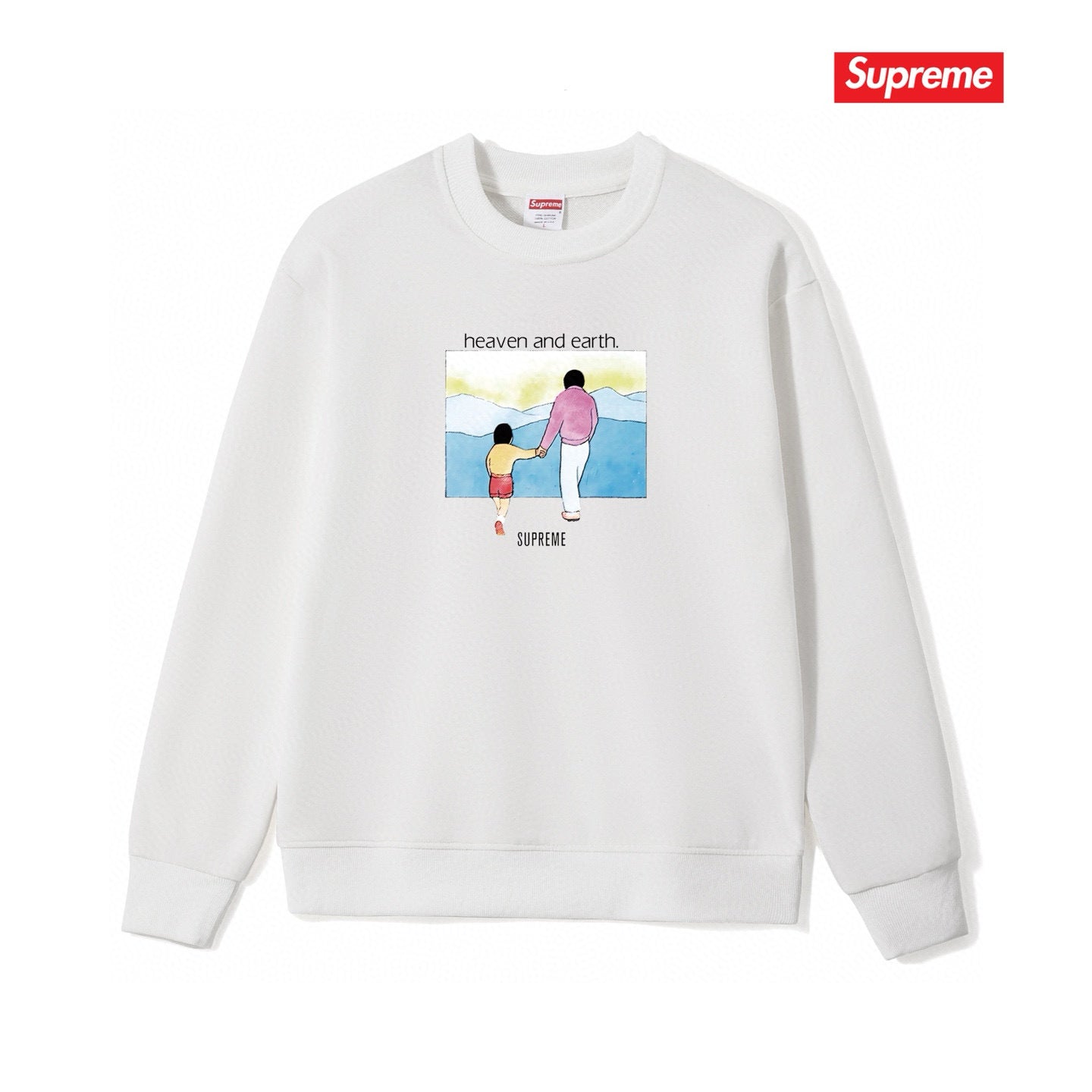 Supreme Unisex Casual Sweatshirt