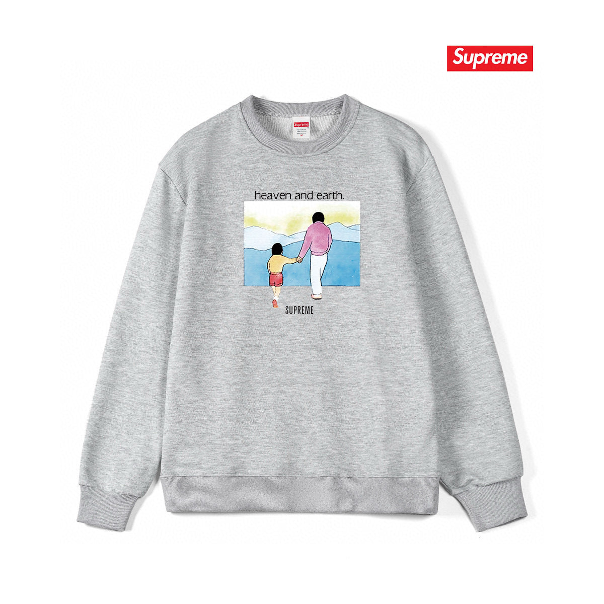 Supreme Unisex Casual Sweatshirt