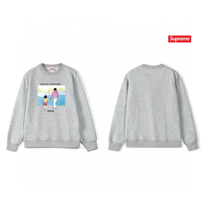 Supreme Unisex Casual Sweatshirt