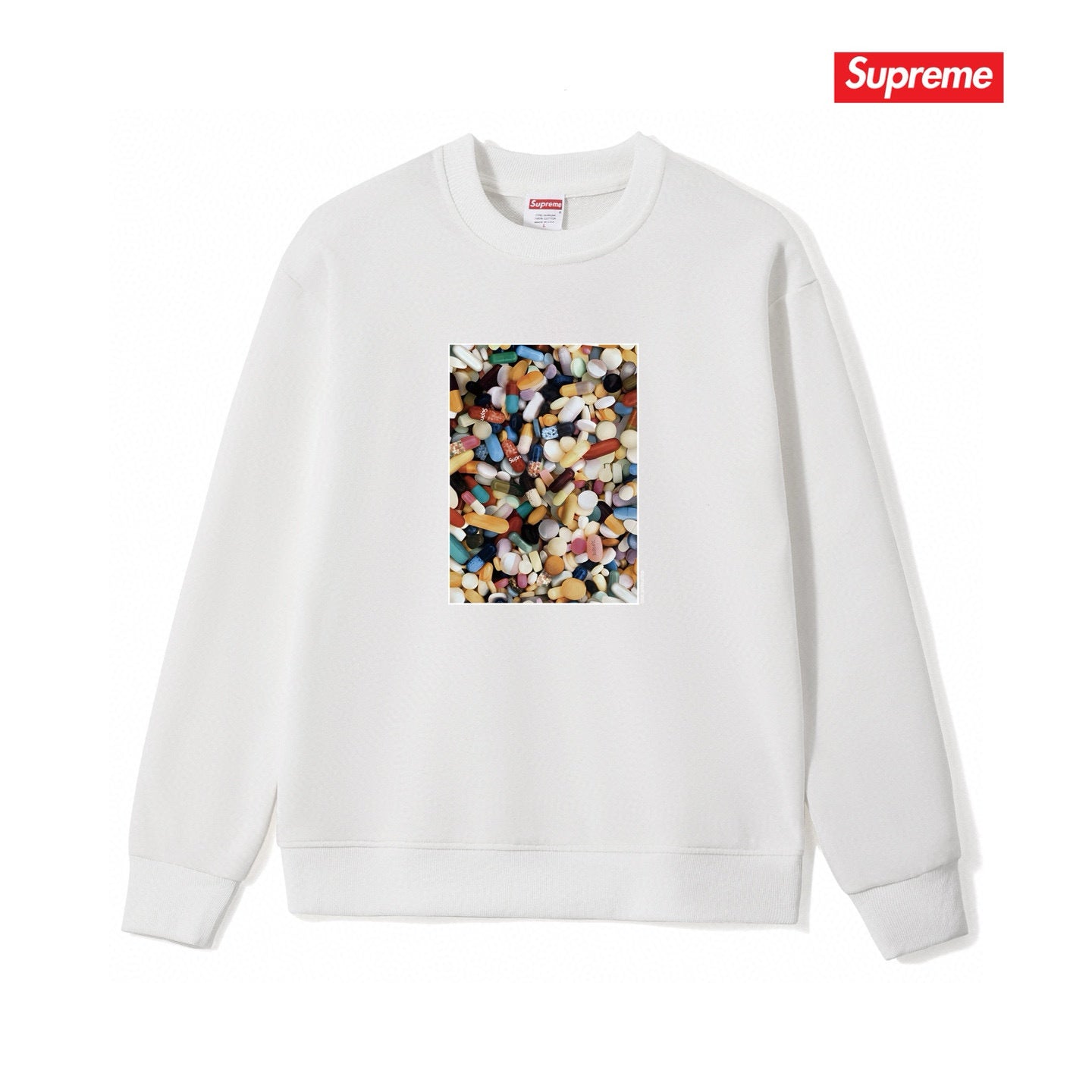 Supreme Unisex Casual Sweatshirt