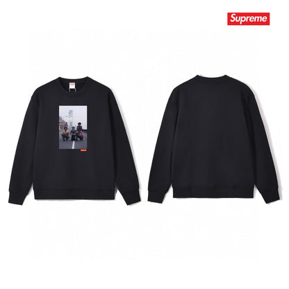 Supreme Unisex Casual Sweatshirt