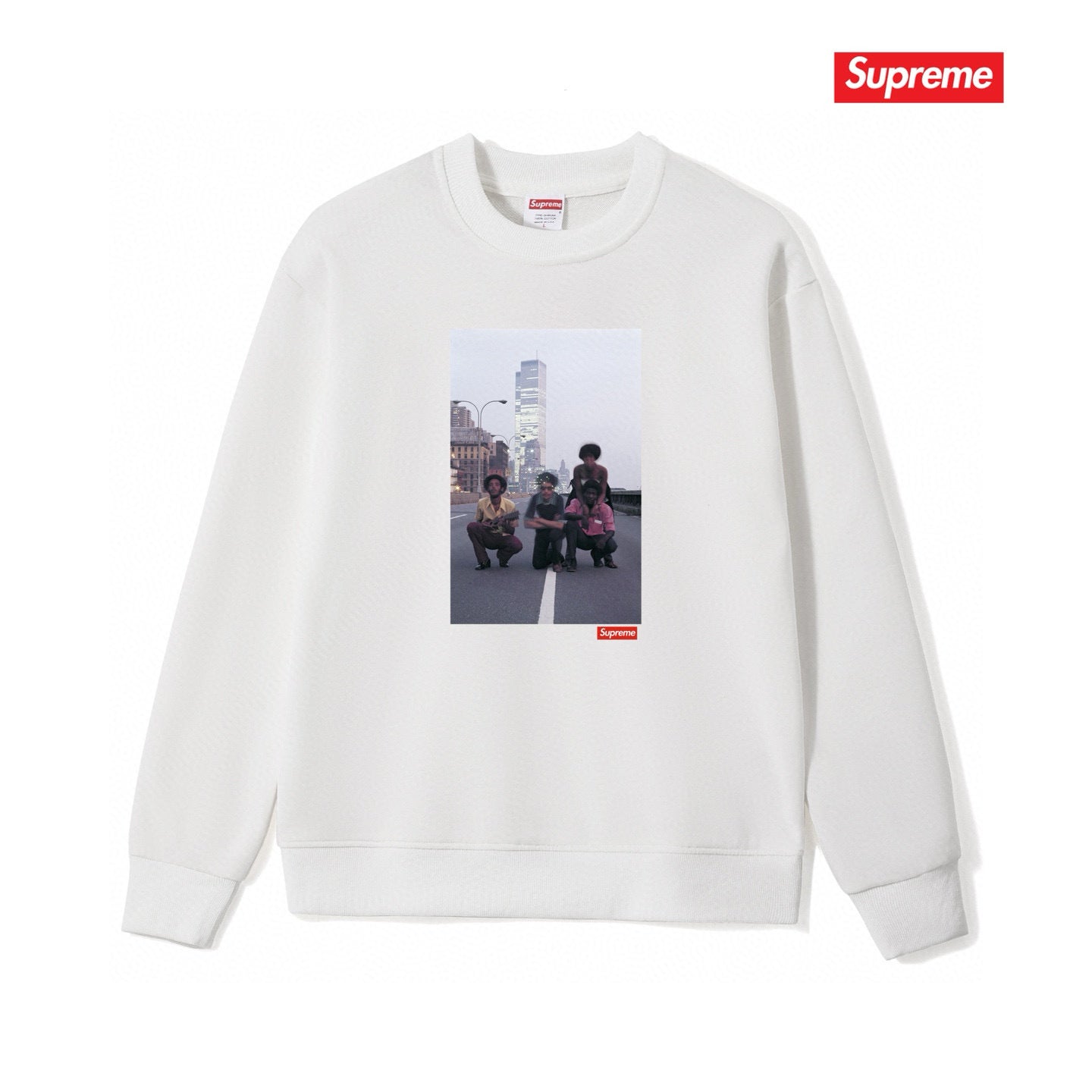 Supreme Unisex Casual Sweatshirt