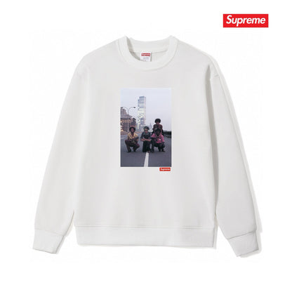 Supreme Unisex Casual Sweatshirt