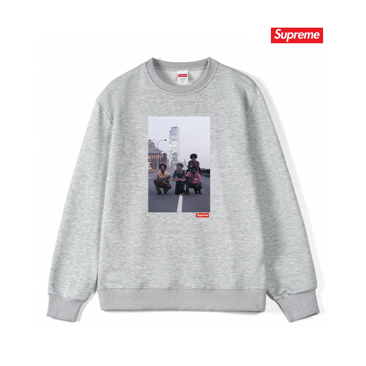 Supreme Unisex Casual Sweatshirt