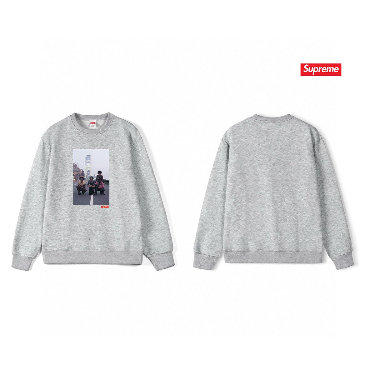 Supreme Unisex Casual Sweatshirt