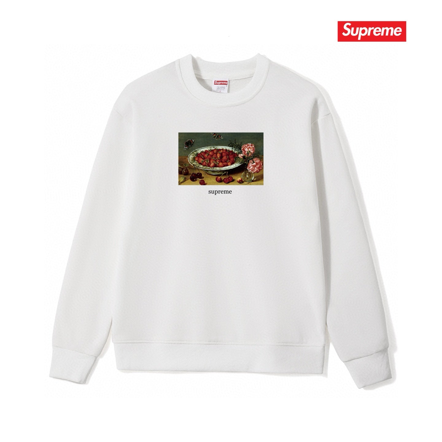 Supreme Unisex Casual Sweatshirt
