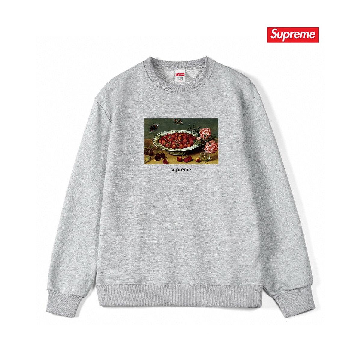 Supreme Unisex Casual Sweatshirt