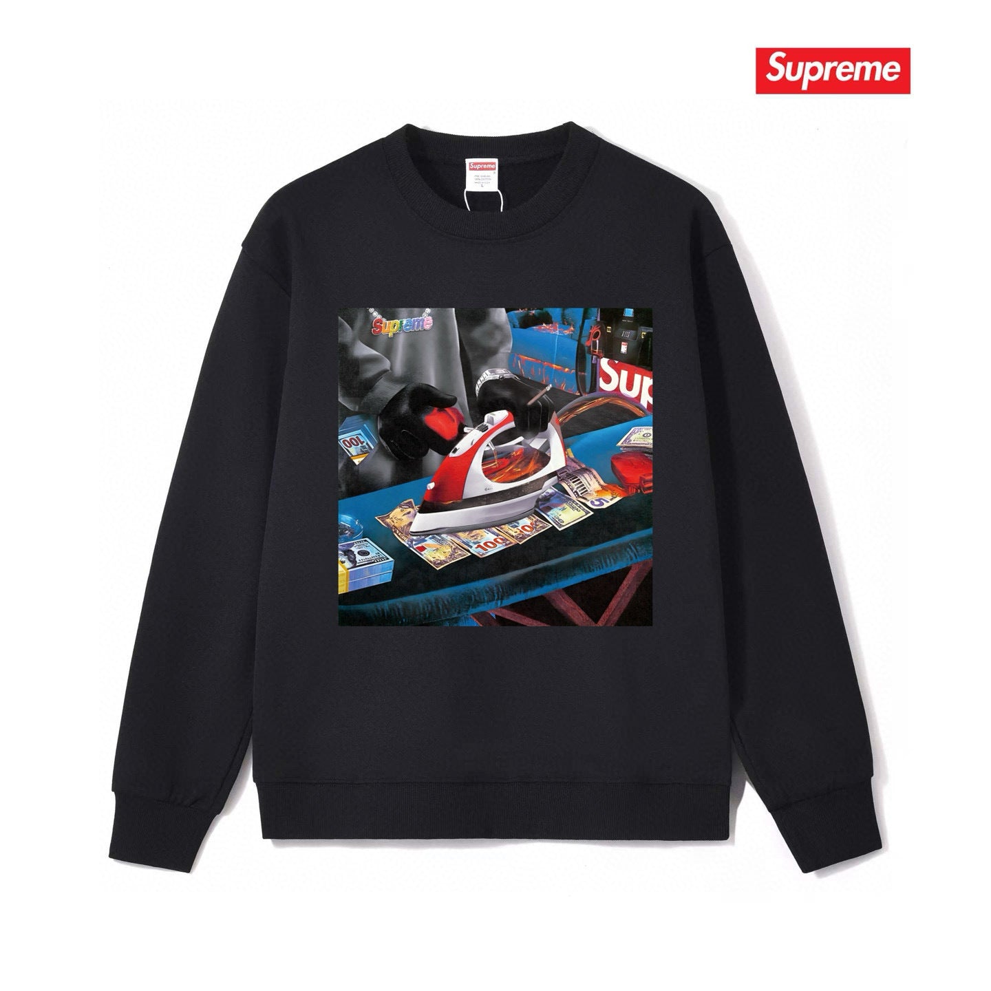 Supreme Unisex Casual Sweatshirt