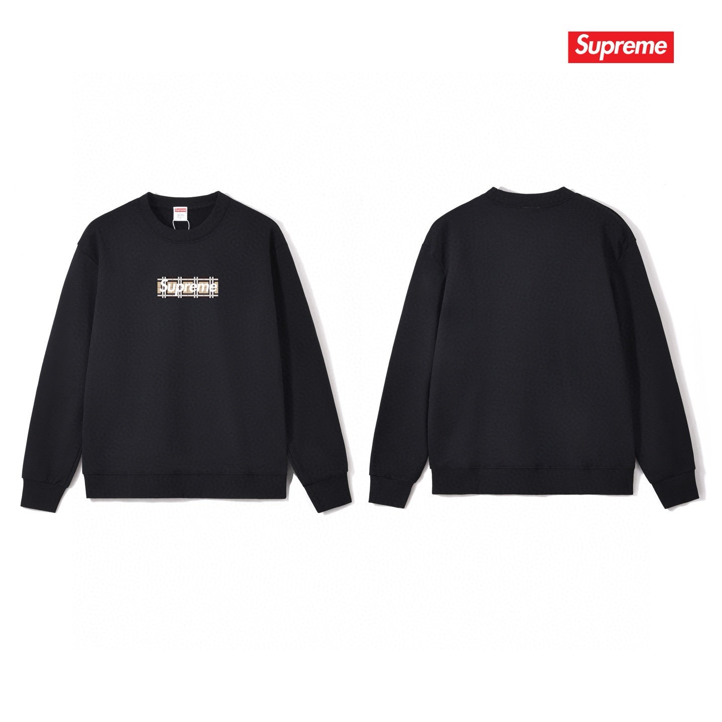 Supreme Unisex Casual Sweatshirt