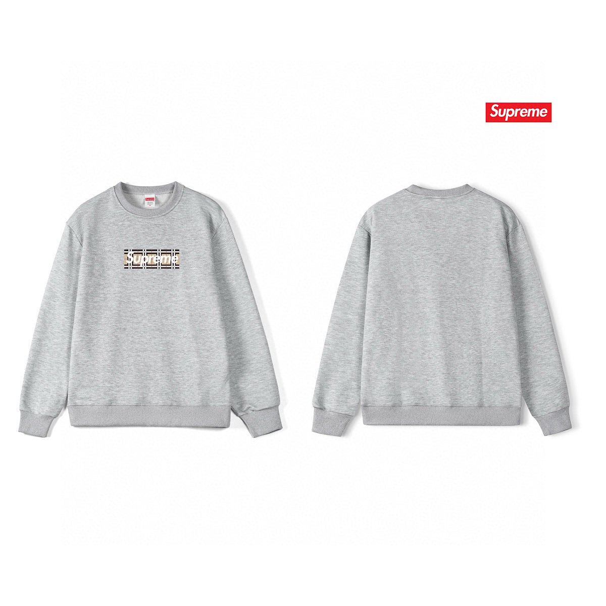 Supreme Unisex Casual Sweatshirt