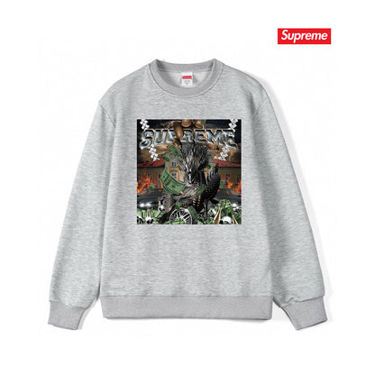 Supreme Unisex Casual Sweatshirt