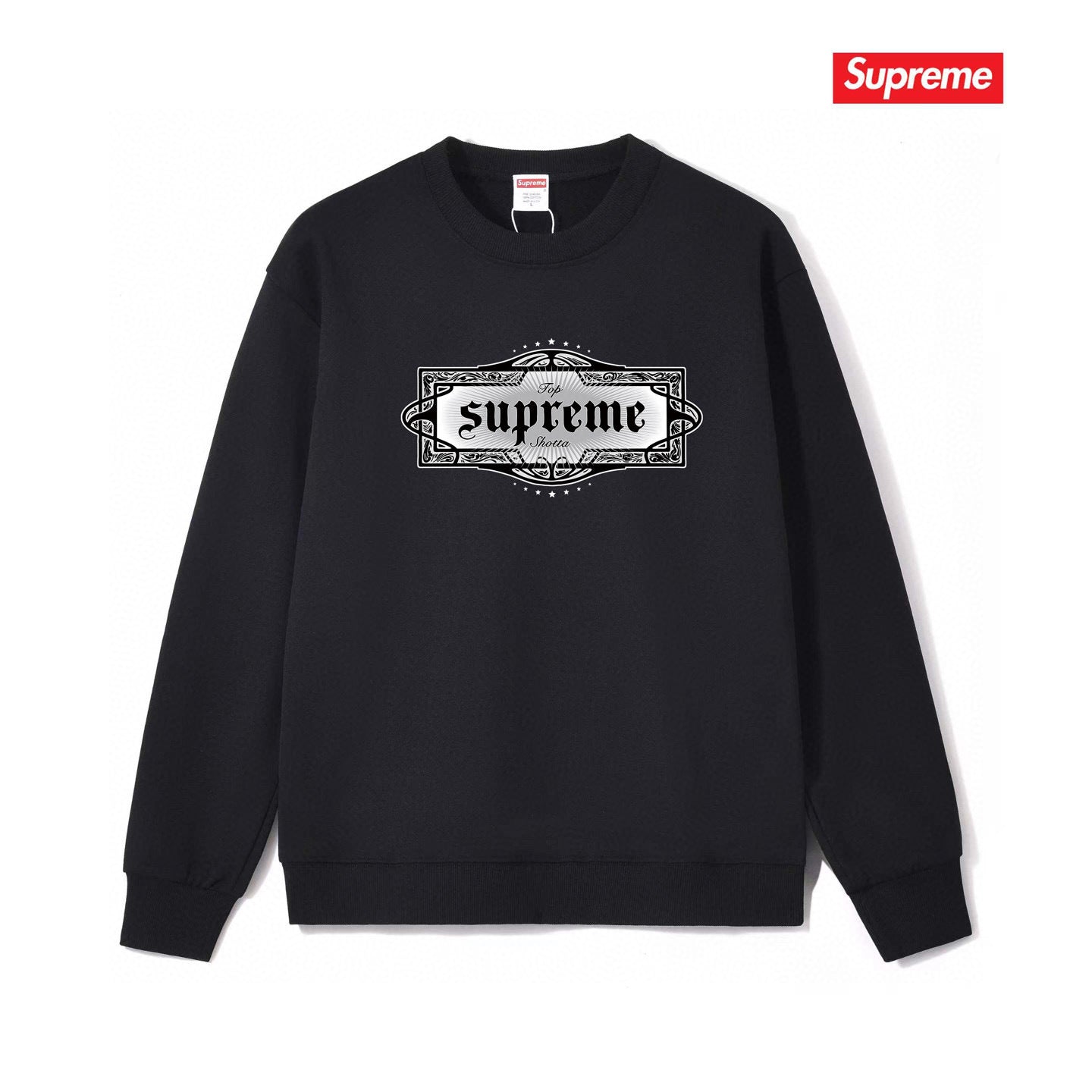 Supreme Unisex Casual Sweatshirt