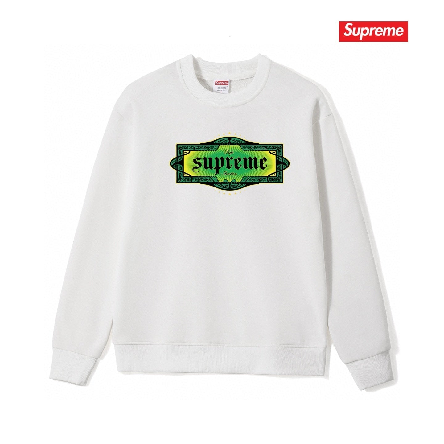 Supreme Unisex Casual Sweatshirt