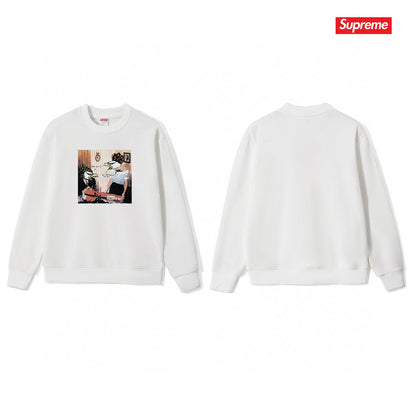 Supreme Unisex Casual Sweatshirt