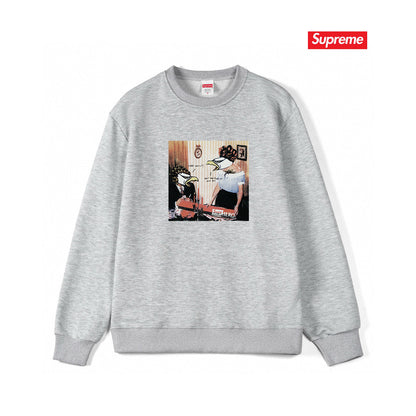 Supreme Unisex Casual Sweatshirt