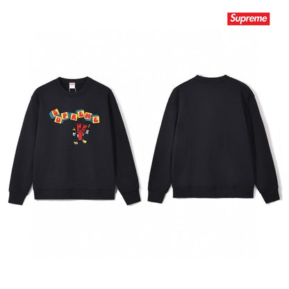 Supreme Unisex Casual Sweatshirt