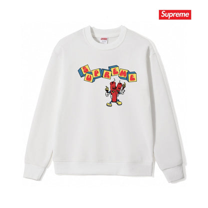 Supreme Unisex Casual Sweatshirt