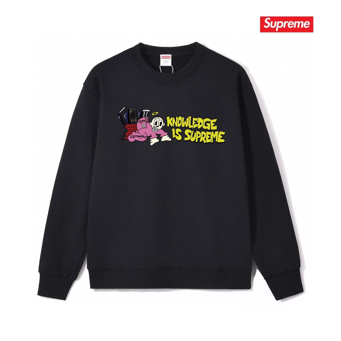 Supreme Unisex Casual Sweatshirt