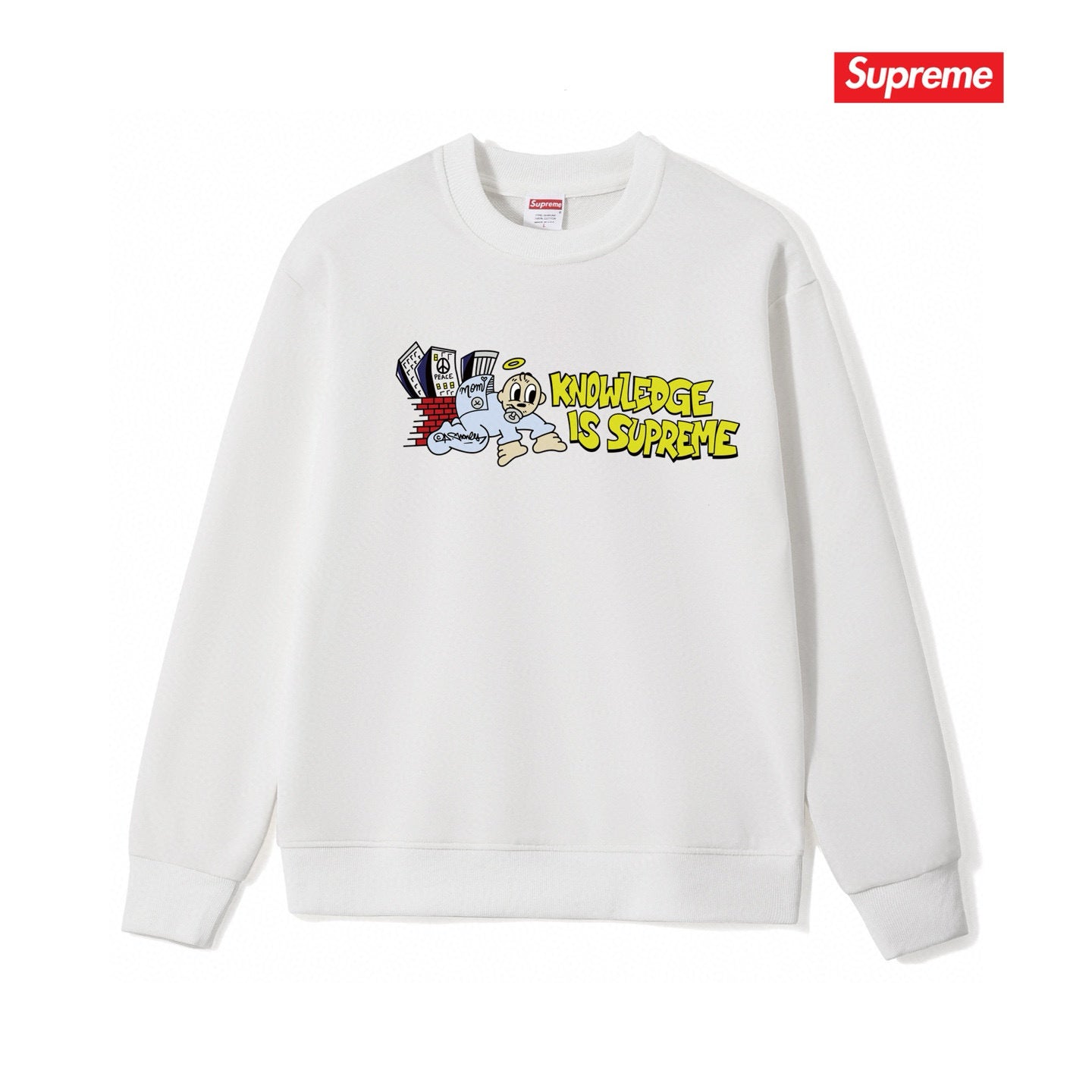 Supreme Unisex Casual Sweatshirt
