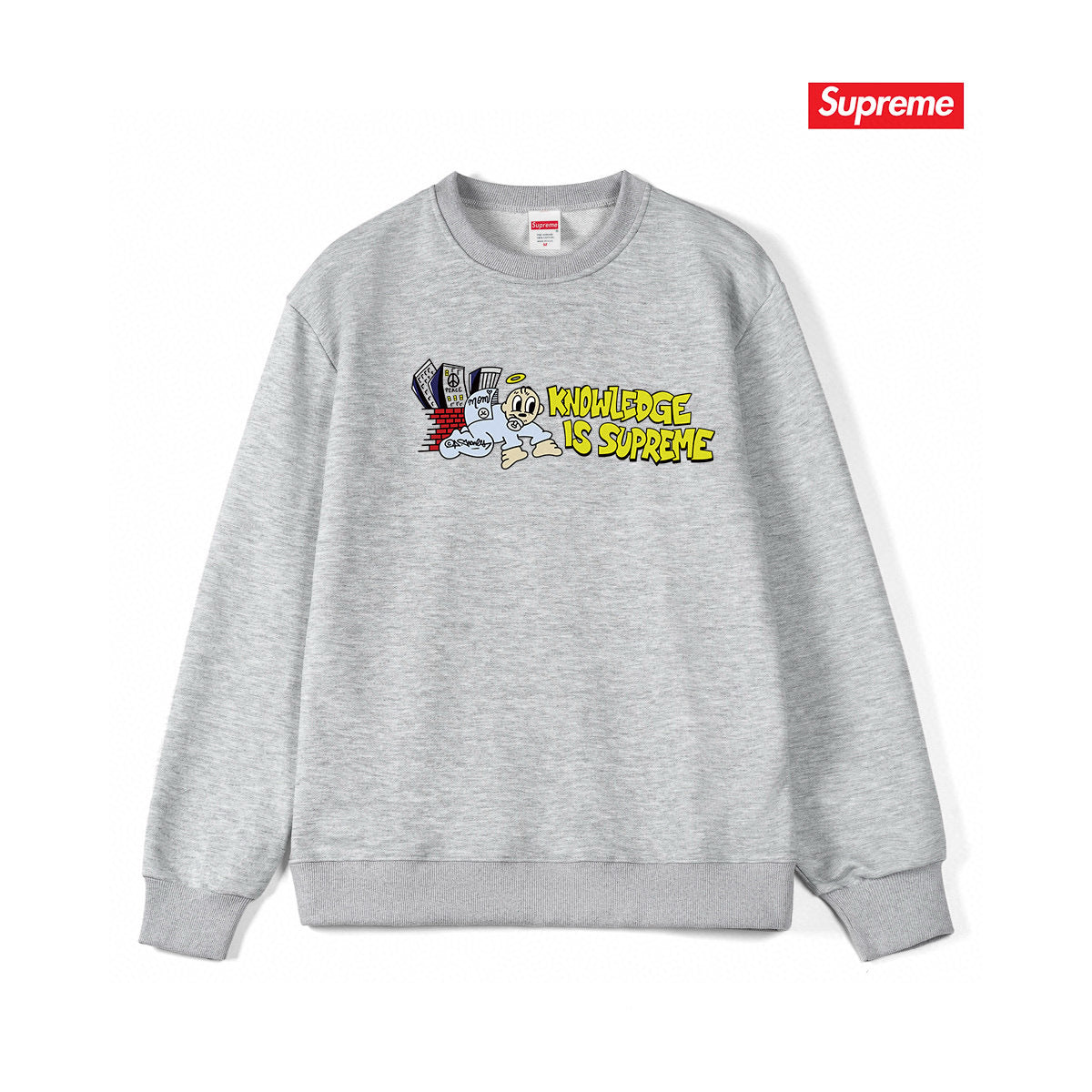 Supreme Unisex Casual Sweatshirt