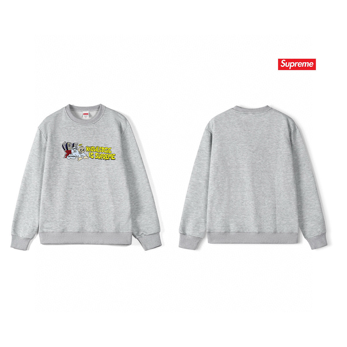 Supreme Unisex Casual Sweatshirt