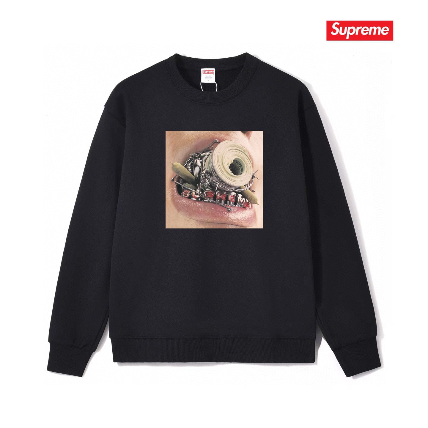 Supreme Unisex Casual Sweatshirt