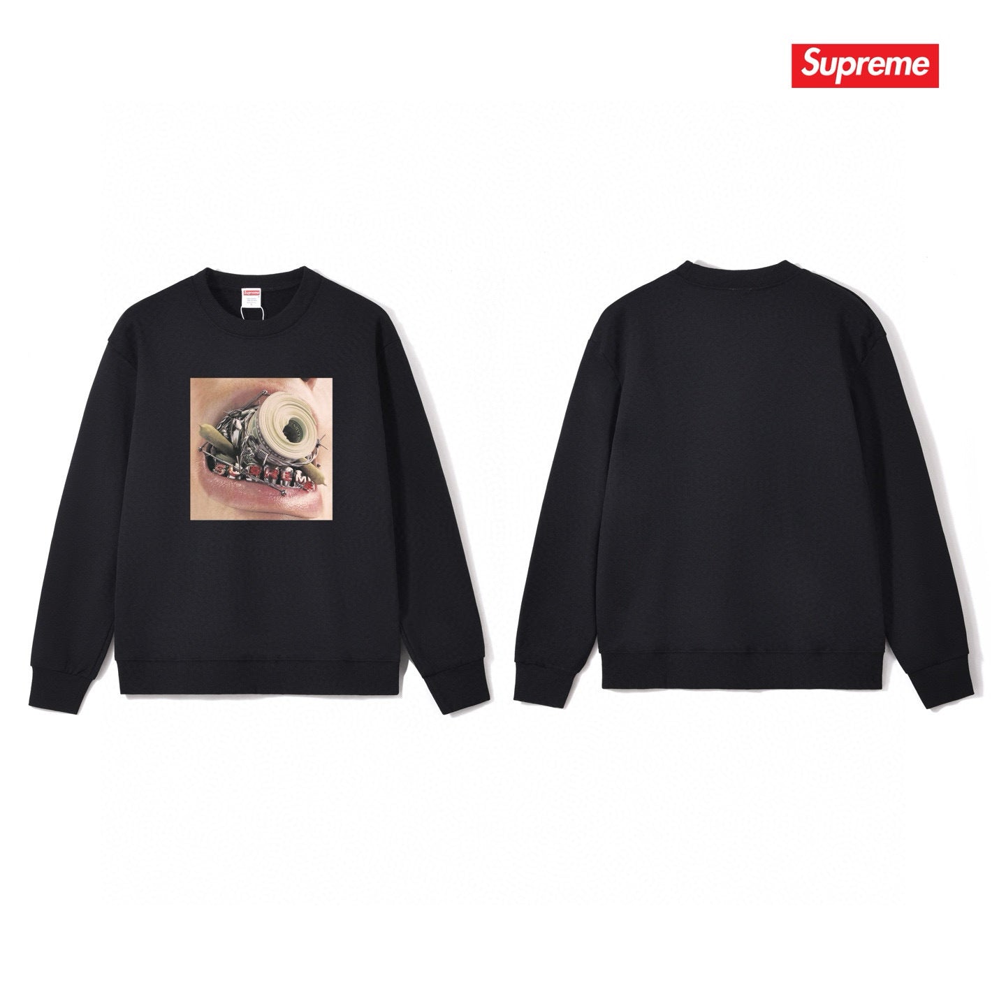 Supreme Unisex Casual Sweatshirt