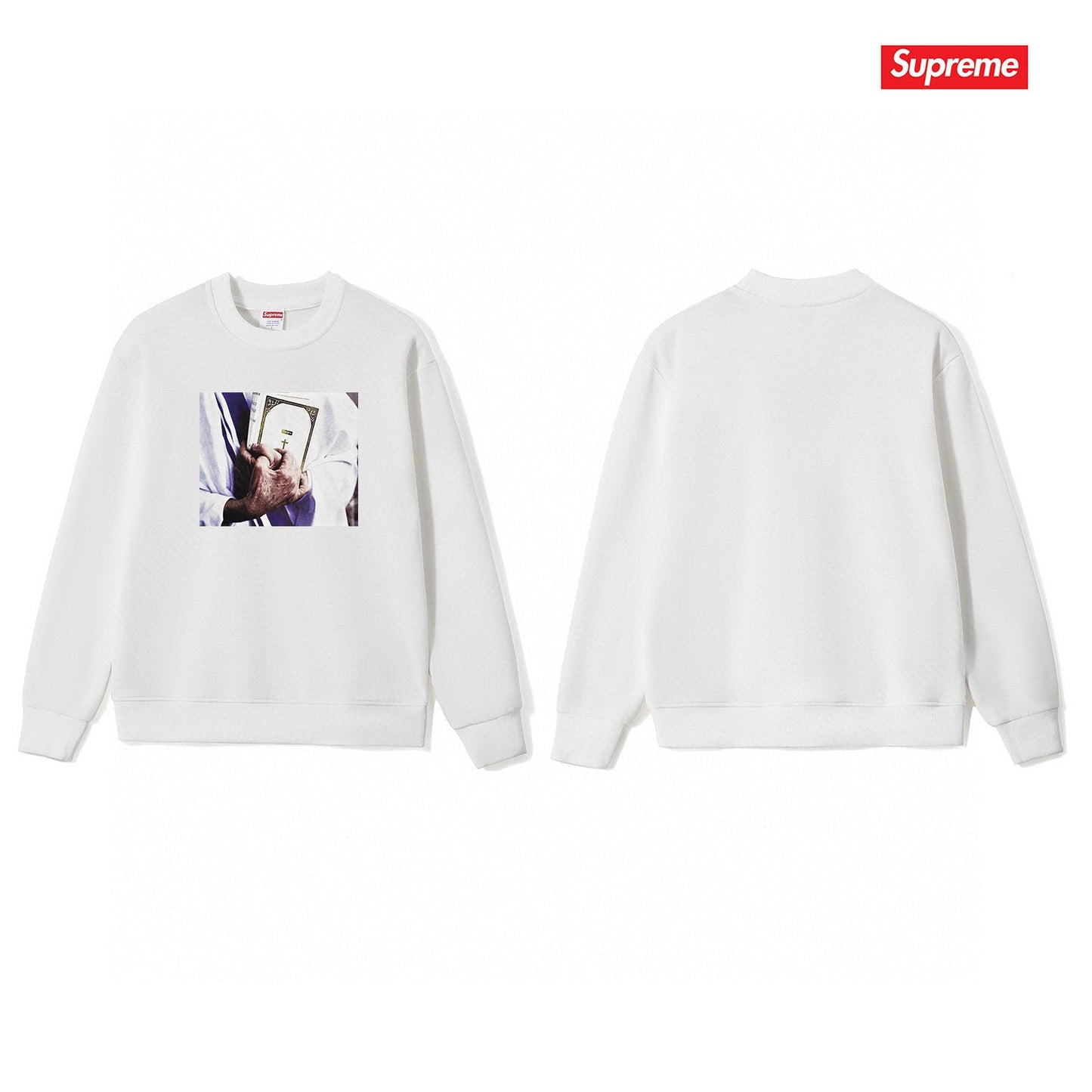 Supreme Unisex Casual Sweatshirt