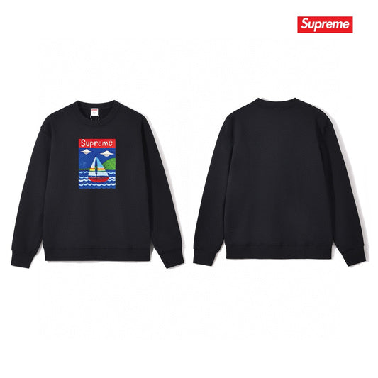 Supreme Unisex Casual Sweatshirt