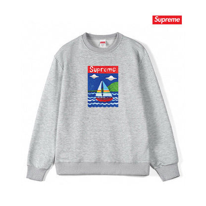Supreme Unisex Casual Sweatshirt